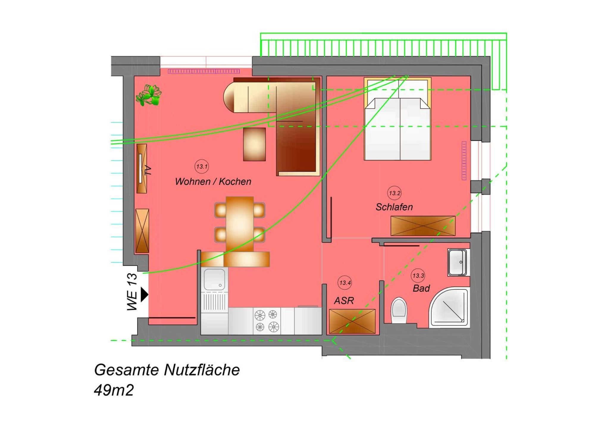 Traumhaftes Appartement - Odins Blick Wohnung 13 , Sauna Und Privatstrand, Blick Zur Ostsee 洛布 外观 照片